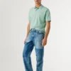 Jeans mit niedriger Leibhöhe und lockerer Passform – Helix