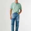 Jeans mit niedriger Leibhöhe und lockerer Passform – Helix