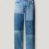 Jeans mit niedriger Leibhöhe und lockerer Passform – Helix