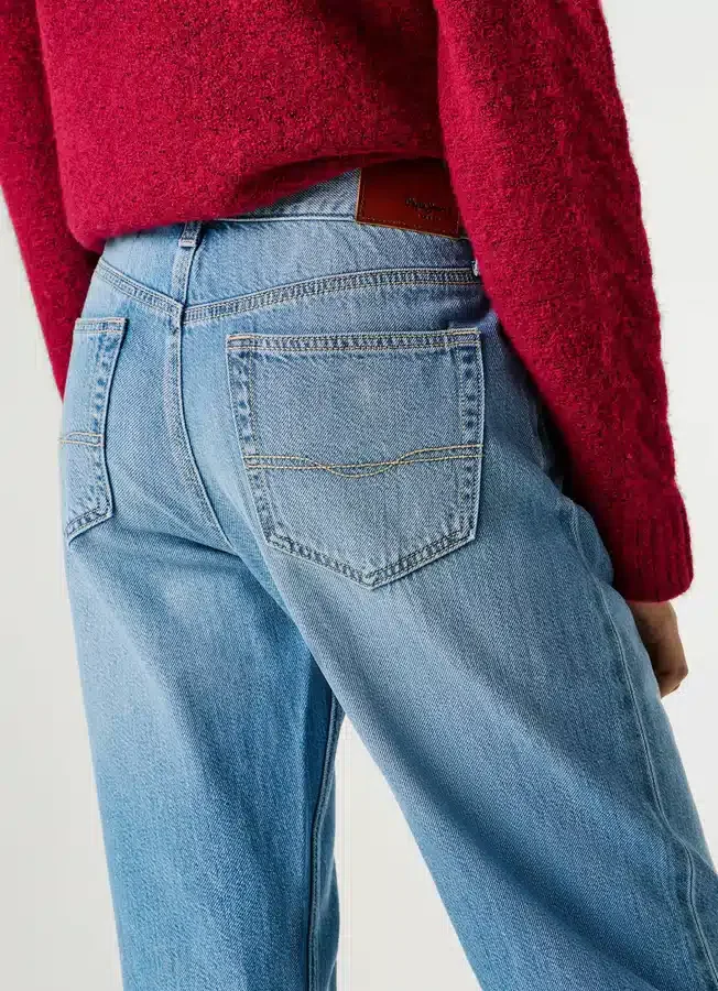 Jeans mit niedriger Leibhöhe und lockerer Passform – Nicky Jeans mit niedriger Leibhöhe und lockerer Passform – Nicky