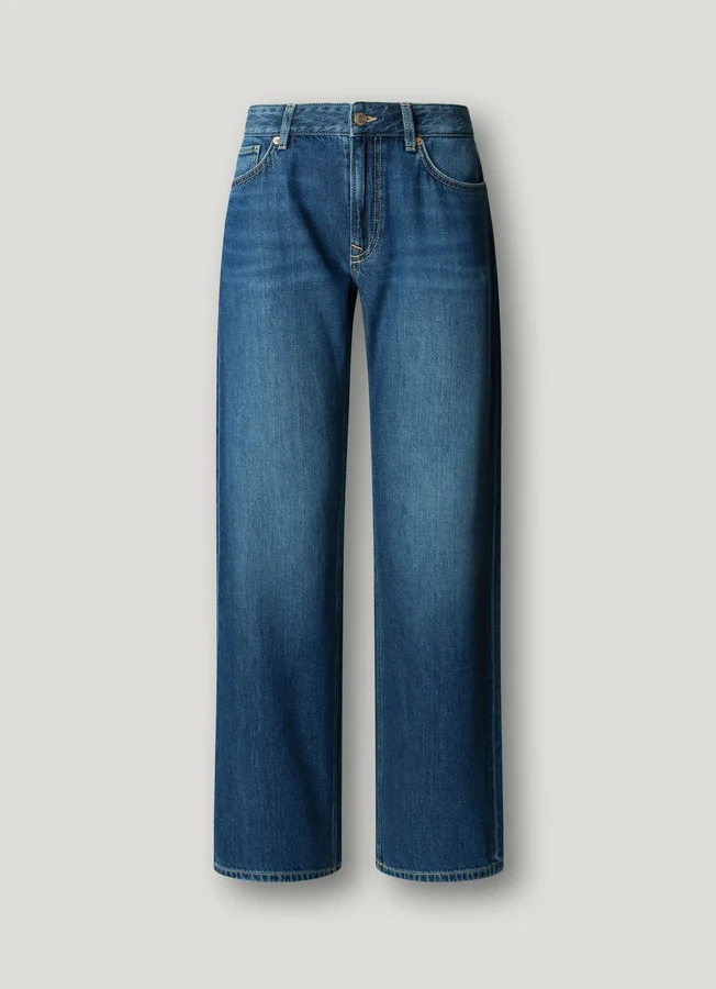 Jeans mit niedriger Leibhöhe und lockerer Passform – Nicky Jeans mit niedriger Leibhöhe und lockerer Passform – Nicky
