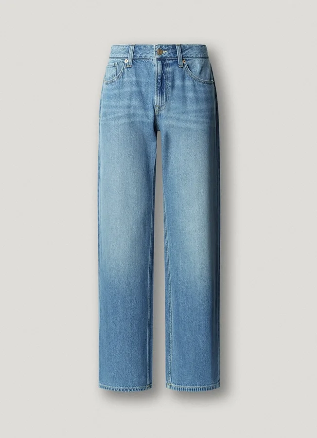 Jeans mit niedriger Leibhöhe und lockerer Passform – Nicky Jeans mit niedriger Leibhöhe und lockerer Passform – Nicky