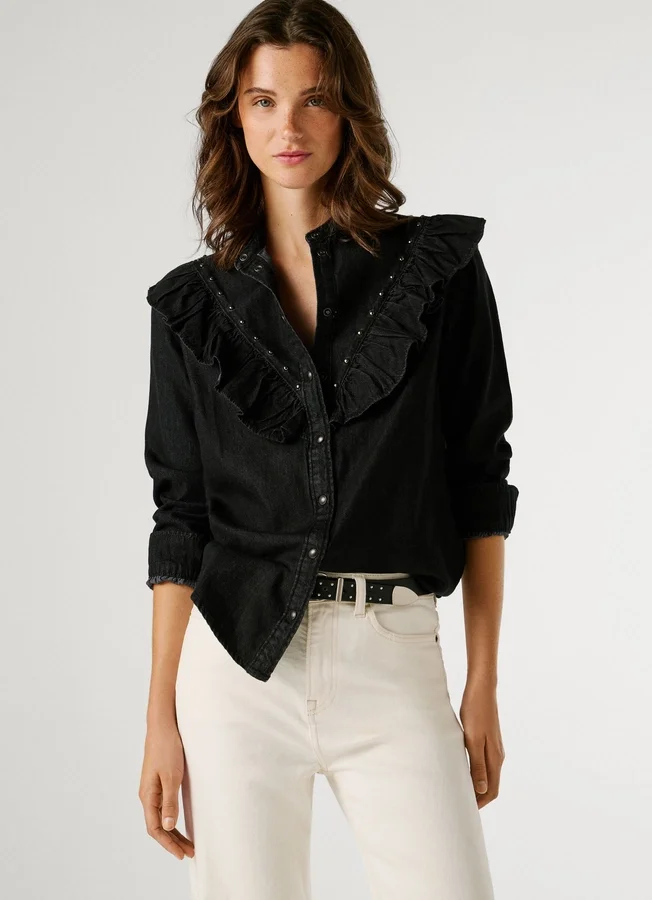 Jeansbluse in Regular Fit Jeansbluse in Regular Fit