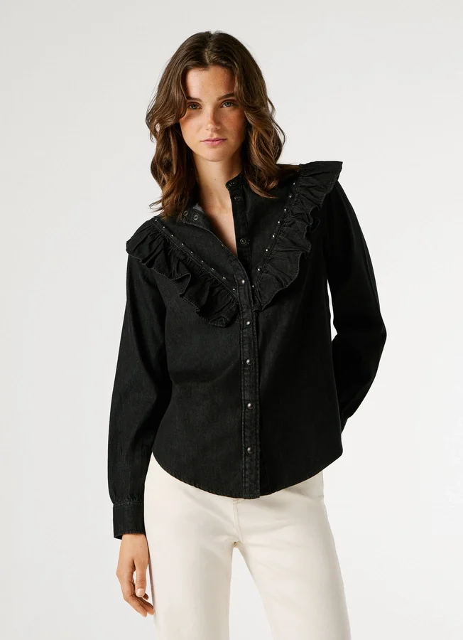 Jeansbluse in Regular Fit Jeansbluse in Regular Fit