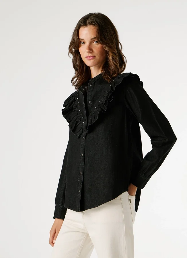 Jeansbluse in Regular Fit Jeansbluse in Regular Fit