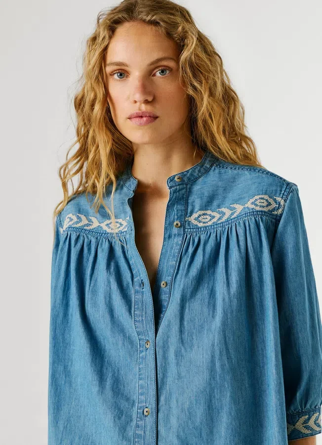 Jeansbluse in Regular Fit Jeansbluse in Regular Fit