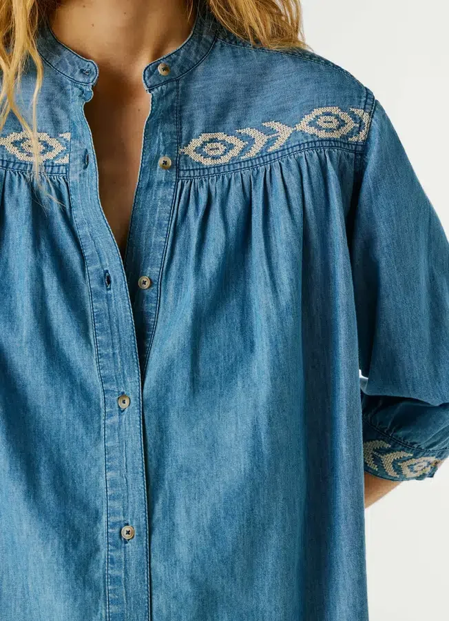 Jeansbluse in Regular Fit Jeansbluse in Regular Fit