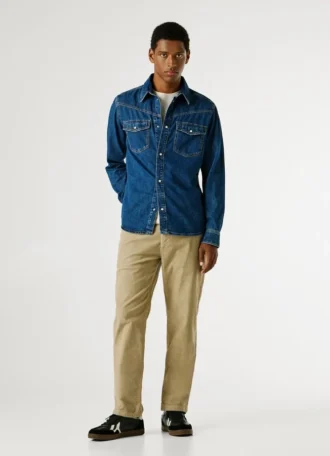 Jeanshemd in Regular Fit
