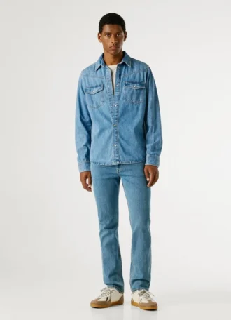 Jeanshemd in Regular Fit
