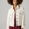 Jeansjacke in lockerer Passform Jeansjacke in lockerer Passform