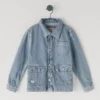 Jeansjacke in lockerer Passform