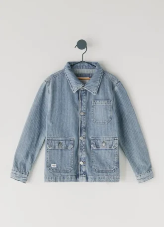 Jeansjacke in lockerer Passform