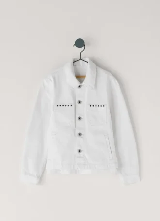 Jeansjacke in lockerer Passform