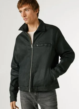 Jeansjacke in lockerer Passform