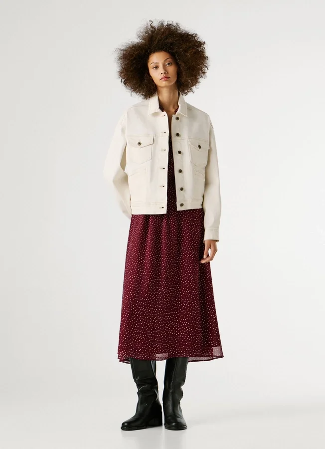 Jeansjacke in lockerer Passform Jeansjacke in lockerer Passform