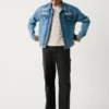 Jeansjacke in lockerer Passform