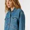 Jeansjacke in lockerer Passform Jeansjacke in lockerer Passform