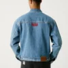 Jeansjacke in lockerer Passform