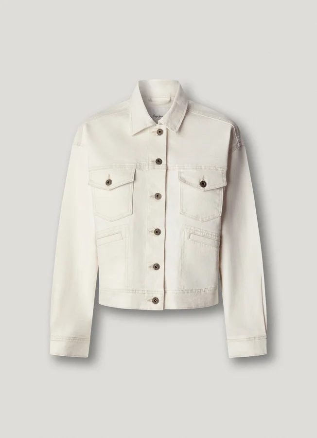 Jeansjacke in lockerer Passform Jeansjacke in lockerer Passform