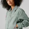 Jeansjacke in verkürzter Passform Jeansjacke in verkürzter Passform