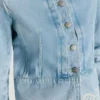 Jeansjacke mit Ikat-Details Jeansjacke mit Ikat-Details