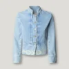 Jeansjacke mit Ikat-Details Jeansjacke mit Ikat-Details