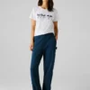 Jogginghose mit weitem Bein Jogginghose mit weitem Bein