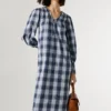 Kariertes Maxikleid Kariertes Maxikleid