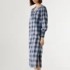 Kariertes Maxikleid Kariertes Maxikleid