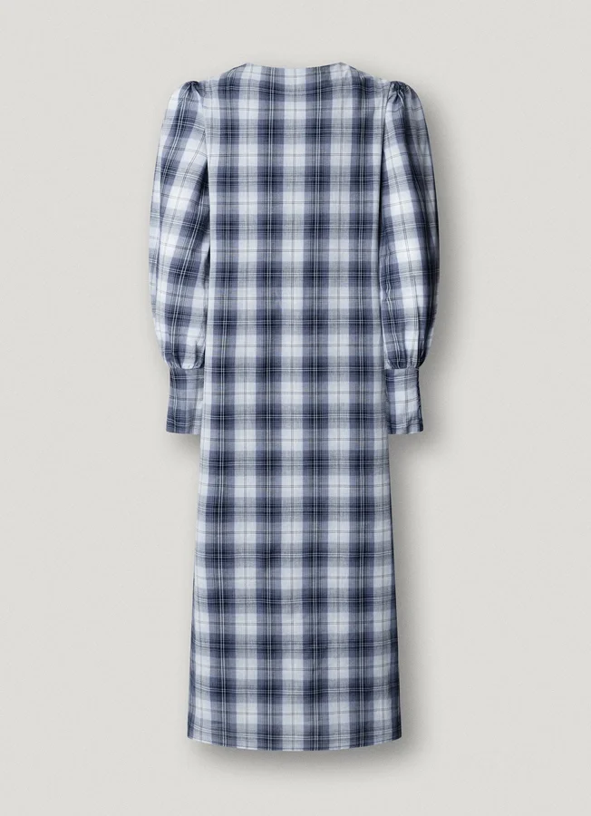 Kariertes Maxikleid Kariertes Maxikleid