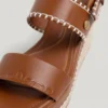 Keilabsatz-Sandalen mit Schnallenverschluss