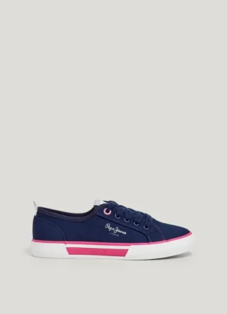 Klassische Sneaker aus Twill