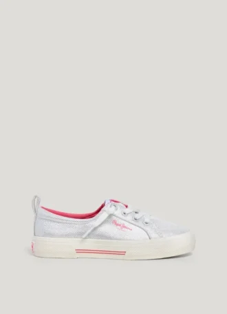 Klassische Sneaker mit Metallic-Streifen – Kenton