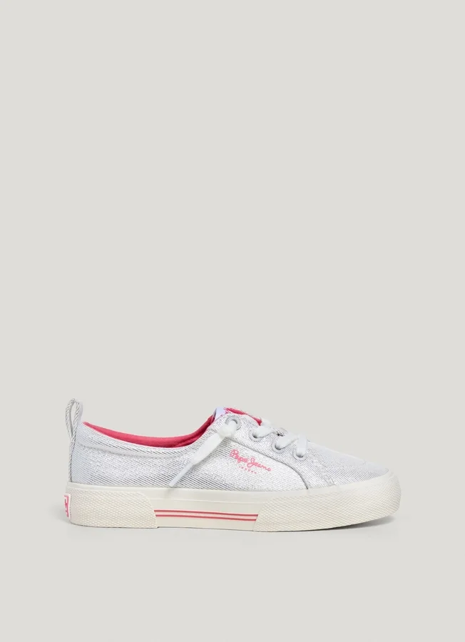 Klassische Sneaker mit Metallic-Streifen – Kenton Klassische Sneaker mit Metallic-Streifen – Kenton