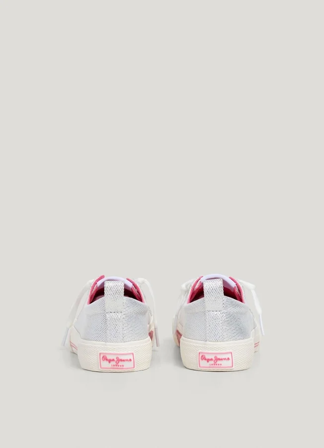 Klassische Sneaker mit Metallic-Streifen – Kenton Klassische Sneaker mit Metallic-Streifen – Kenton