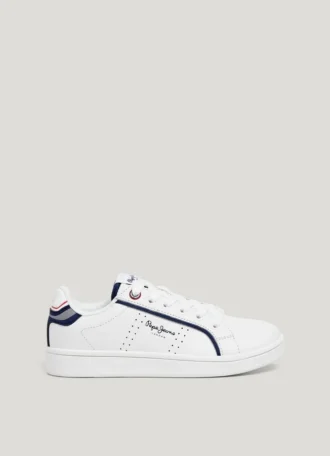 Klassische Sneaker mit Mikroperforation