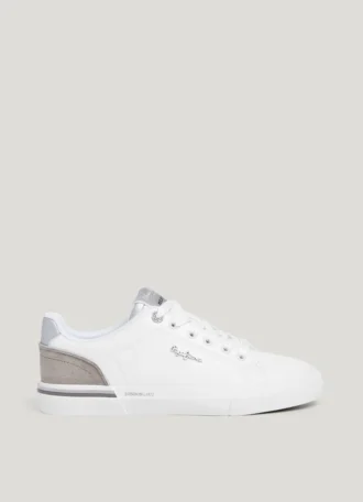 Klassische Sneakers mit Wildlederdetails