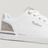 Klassische Sneakers mit Wildlederdetails
