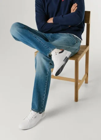Klassische Sneakers mit Wildlederdetails – Kenton
