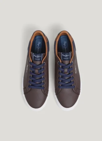Klassische Sneakers mit Wildlederdetails – Kenton