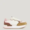 Kombinierte Plateau-Sneaker Kombinierte Plateau-Sneaker