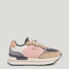 Kombinierte Plateau-Sneaker Kombinierte Plateau-Sneaker