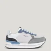 Kombinierte Plateau-Sneaker Kombinierte Plateau-Sneaker