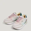 Kombinierte Plateau-Sneaker Kombinierte Plateau-Sneaker