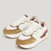 Kombinierte Plateau-Sneaker Kombinierte Plateau-Sneaker