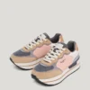 Kombinierte Plateau-Sneaker Kombinierte Plateau-Sneaker