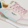 Kombinierte Plateau-Sneaker Kombinierte Plateau-Sneaker