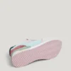 Kombinierte Plateau-Sneaker Kombinierte Plateau-Sneaker
