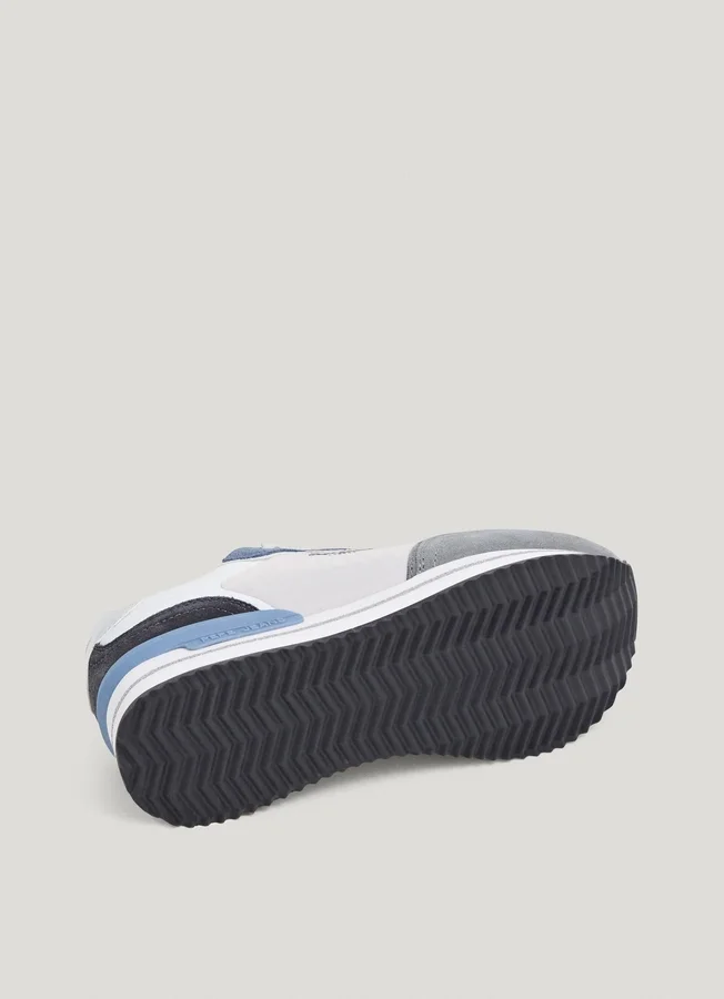Kombinierte Plateau-Sneaker Kombinierte Plateau-Sneaker