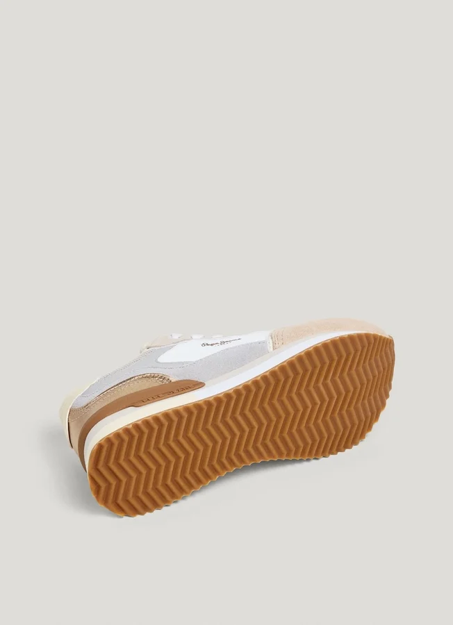 Kombinierte Plateau-Sneaker Kombinierte Plateau-Sneaker